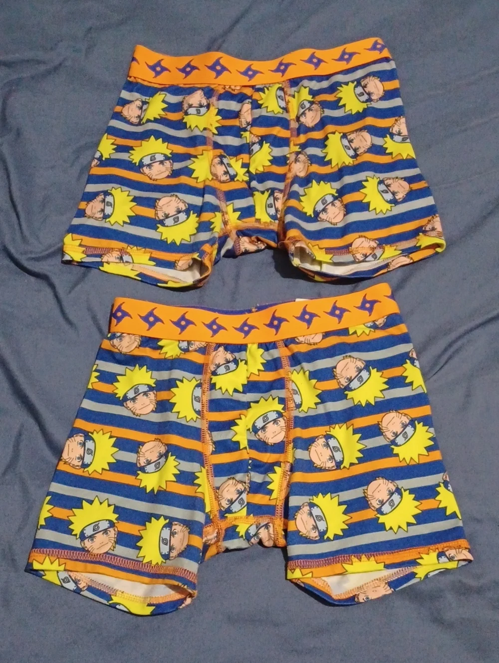 Bundle Of 8 Naruto Graphic Boxer Briefs For Boys Size 8